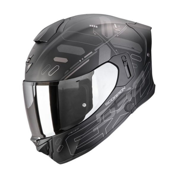 Casco Scorpion EXO-530 AIR FOND Matt Black-Silver