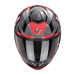 Casco Scorpion EXO-530 AIR ROK Grey-Black-Red