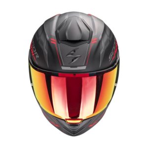 Casco Scorpion EXO-530 AIR SLOPE Matt Black-Red