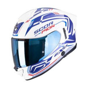 Casco Scorpion EXO-530 AIR SLOPE White-Blue-Red