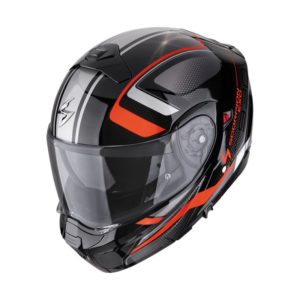 Casco Scorpion EXO-930 EVO ARDENS Metallic Black-Red