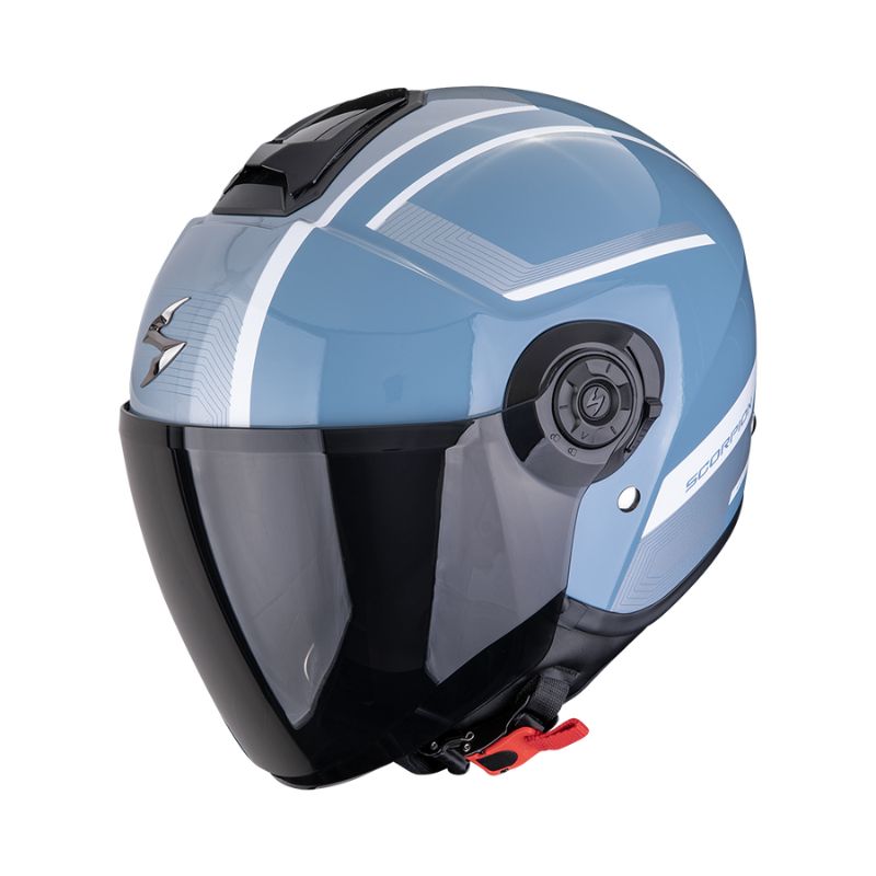 Casco Scorpion EXO-CITY II COSMOS Blue-Silver
