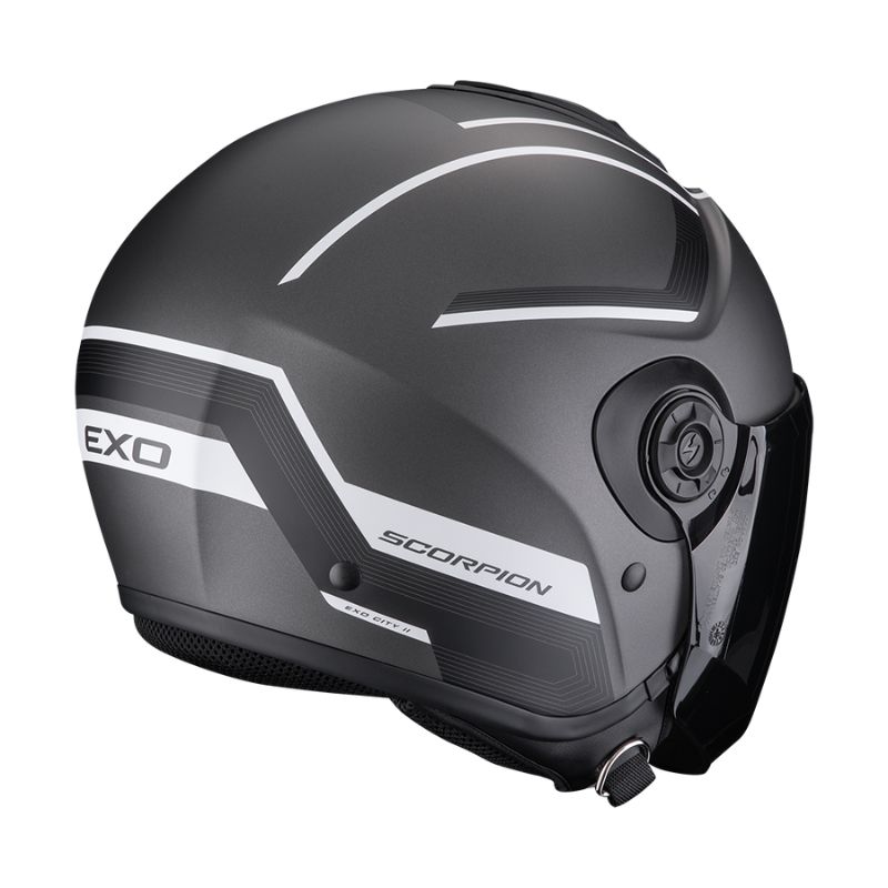 Casco Scorpion EXO-CITY II COSMOS Matt Silver-White