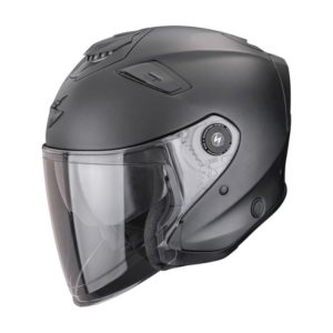 Casco Scorpion EXO-GT JET SOLID Matt Pearl Black