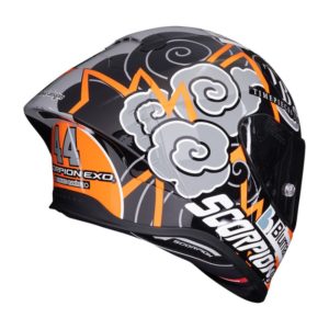 Casco Scorpion EXO-R1 EVO AIR FIM Racing 1 REPLICA ARON 2024 Replica ARON