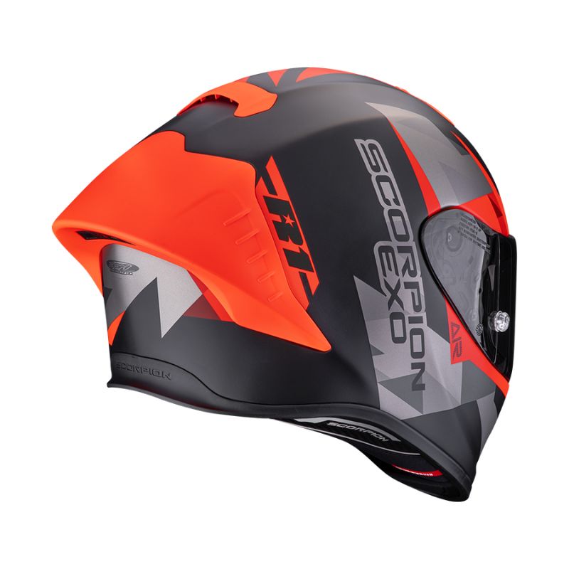 Casco Scorpion EXO-R1 EVO II AIR VALERE Matt Black-Red