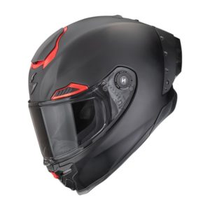Casco Scorpion EXO-RACE AIR SOLID Matt Black-Red