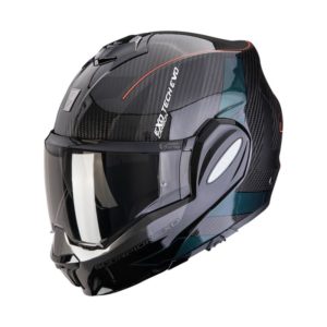 Casco Scorpion EXO-TECH EVO CARBON CAD  Black-Green