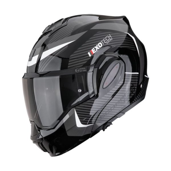 Casco Scorpion EXO-TECH EVO PRO ACUTI Black-Silver