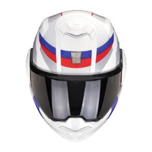 Casco Scorpion EXO-TECH EVO PRO ACUTI White-Blue-Red