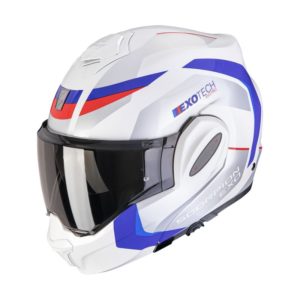 Casco Scorpion EXO-TECH EVO PRO ACUTI White-Blue-Red