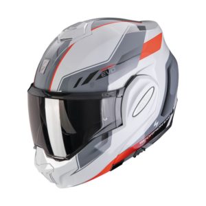 Casco Scorpion EXO-TECH EVO SOCIUS Grey-Red