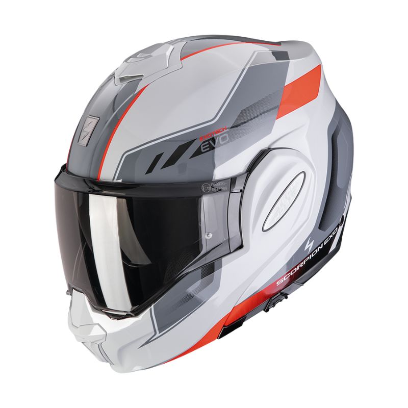 Casco Scorpion EXO-TECH EVO SOCIUS Grey-Red