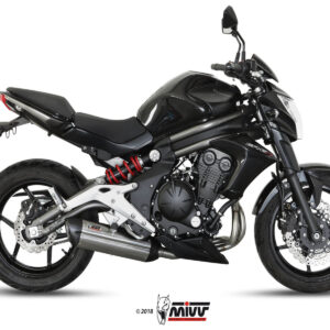 Mivv Full system 2x1 Suono St. Steel con tapa carbono Kawasaki ER-6n / f 2012-16