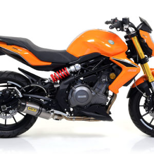 Arrow Silencioso Street Thunder de titanio fondo en carbono 71827PK