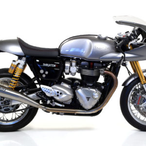 Arrow Silenciosos Pro-Racing nichrom (Dcho+Izdo) fondo en carbono 71851RKI