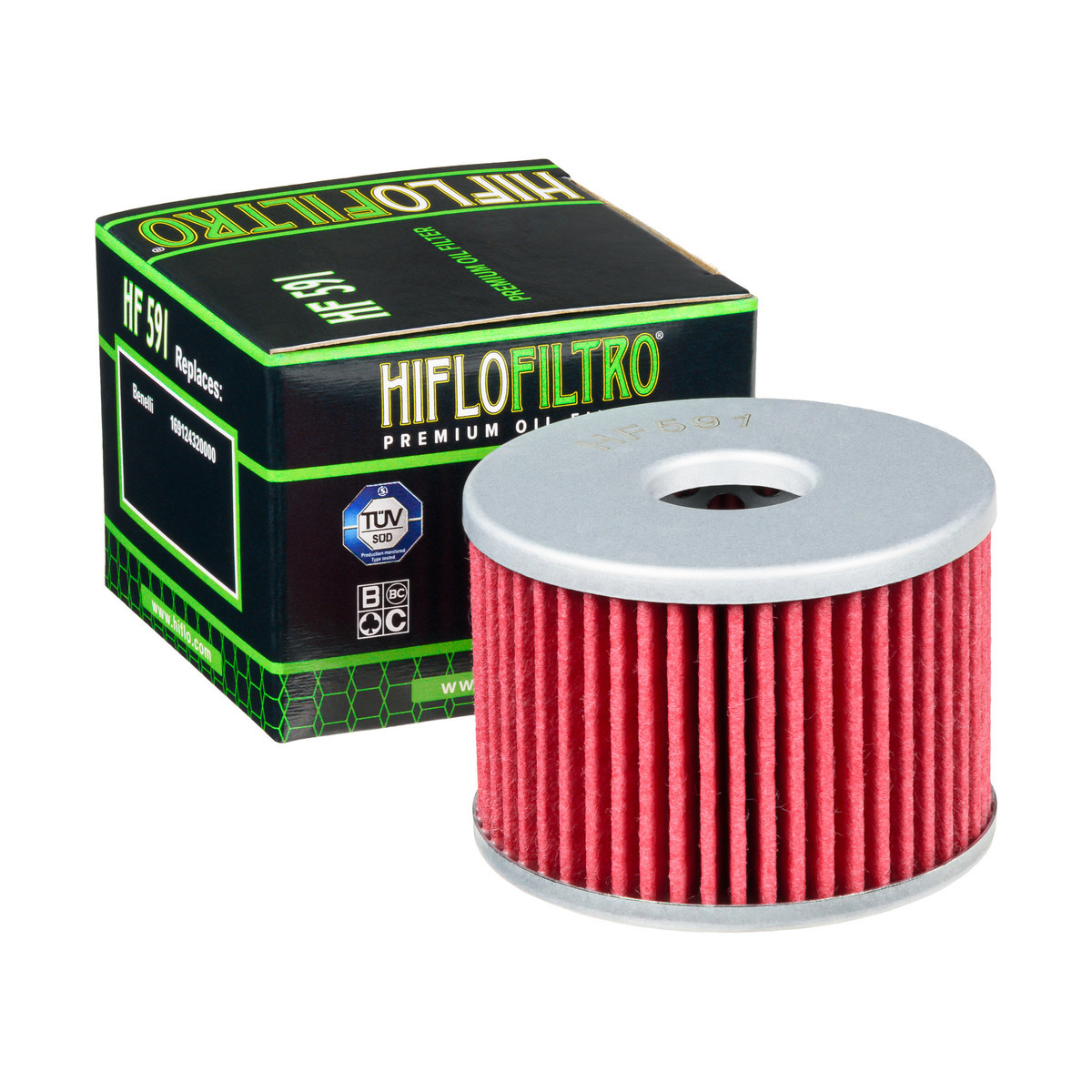 FILTRO DE ACEITE HIFLOFILTRO HF591