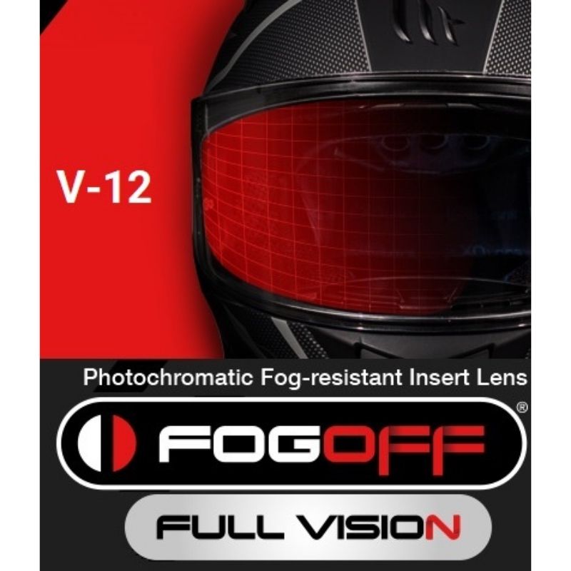 MT FogOff FOG002 Pellicola antiappannamento fotocromatica per MT-V
