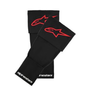 Funda Rodilleras Alpinestars RK-S KNEE BRACE SLEEVE BLACK RED WHITE