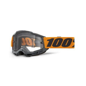 GAFAS 100% ACCURI 2 ENDURO M2 NARANJA / TRANSPARENTE