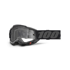GAFAS 100% ACCURI 2 ENDURO M2 NEGRO / TRANSPARENTE