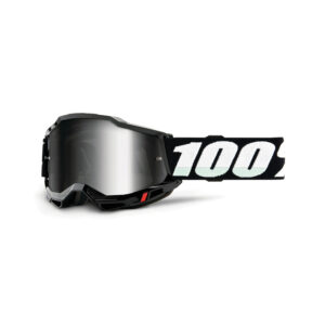 GAFAS 100% ACCURI 2 JUNIOR M2 NEGRO / PLATA ESPEJO