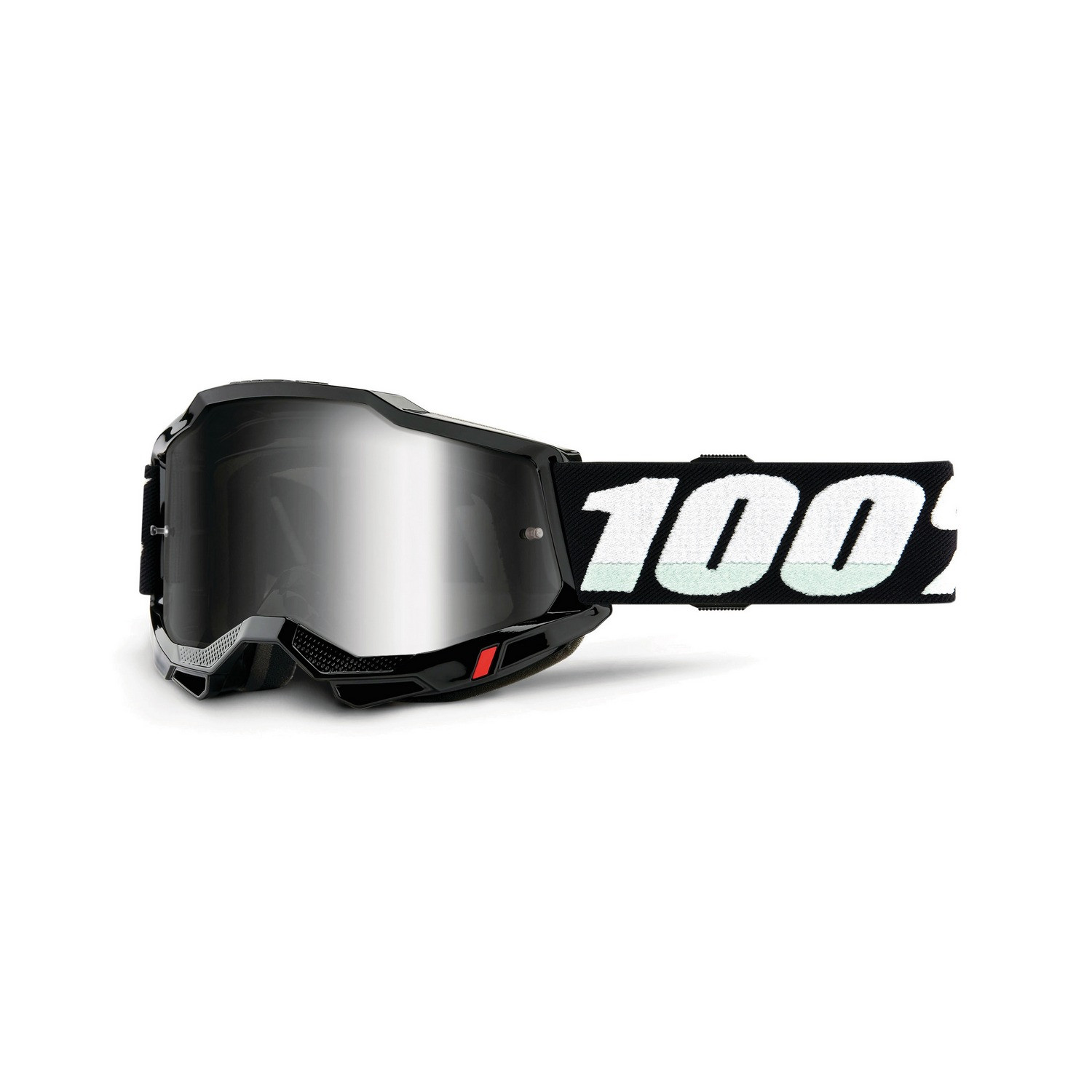 GAFAS 100% ACCURI 2 JUNIOR M2 NEGRO / PLATA ESPEJO