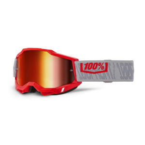 GAFAS 100% ACCURI 2 M2 GATORBACK / ROJO ESPEJO