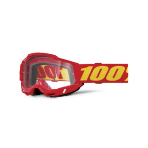 GAFAS 100% ACCURI 2 OTG M2 ROJO / TRANSPARENTE