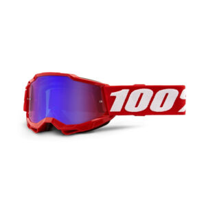 GAFAS 100% ACCURI 2 YOUTH ROJO / ROJO AZUL ESPEJO