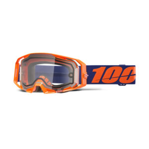 GAFAS 100% ARMATIC ENDURO NEON ORANGE / TRANSPARENTE