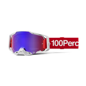 GAFAS 100% ARMEGA M2 CORBIN / ROJO AZUL ESPEJO