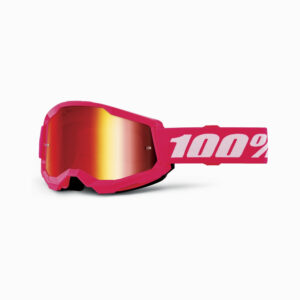GAFAS 100% STRATA 2 JUNIOR M2 ROSA / ROJO ESPEJO