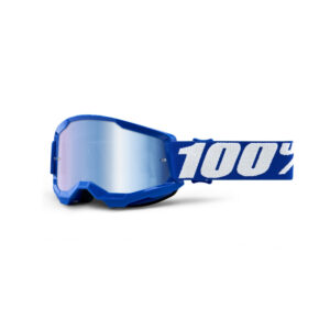 GAFAS 100% STRATA 2 YOUTH AZUL / AZUL ESPEJO