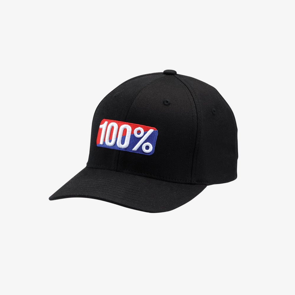 GORRA 100% CLASSIC X-FIT NEGRO