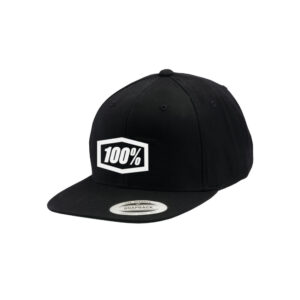 GORRA 100% ICON SNAPBACK NEGRO