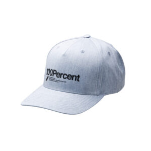 GORRA 100% MANIFESTO SNAPBACK GRIS