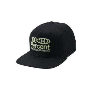 GORRA 100% SD SNAPBACK NEGRO