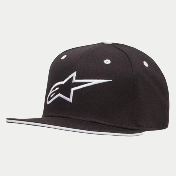 Gorra  Alpinestar AGELESS FLAT  BLACK WHITE