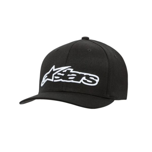 Gorra  Alpinestar BLAZE FLEXFIT BLACK WHITE