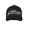Gorra  Alpinestar BLAZE FLEXFIT BLACK WHITE - Imagen 3