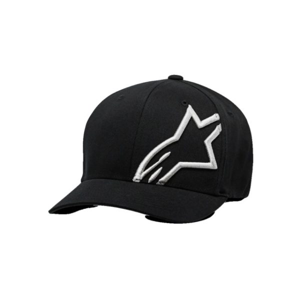 Gorra  Alpinestar CORP SHIFT 2 FLEXFIT BLACK WHITE