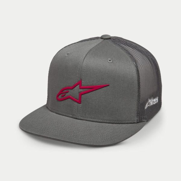 Gorra Alpinestars 3D AGELESS TRUCKER GREY RED