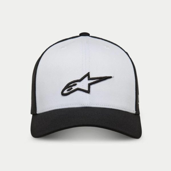 Gorra Alpinestars AGELESS OUTLINE TRUCKER GREY HEATHER WHITE BLACK