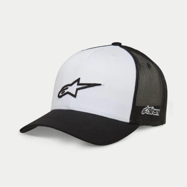 Gorra Alpinestars AGELESS OUTLINE TRUCKER GREY HEATHER WHITE BLACK