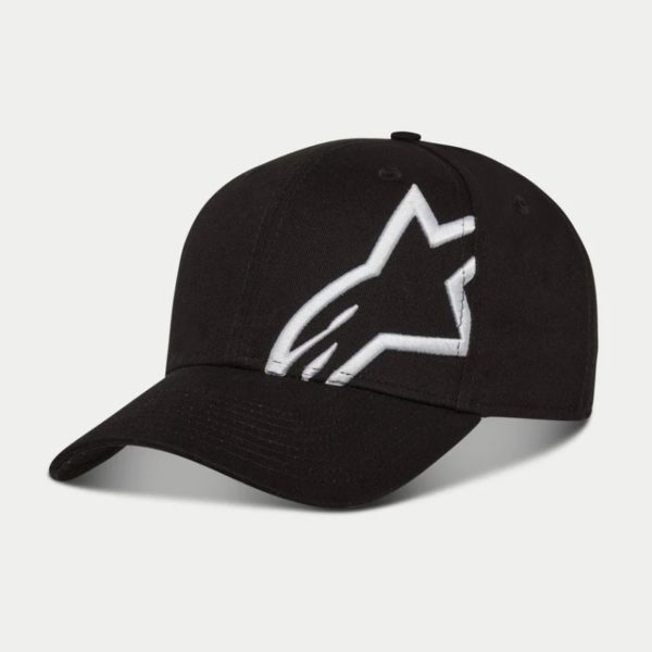 Gorra Alpinestars CORP SNAP 2 BLACK WHITE