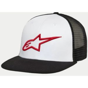 Gorra Alpinestars CORP TRUCKER WHITE BLACK