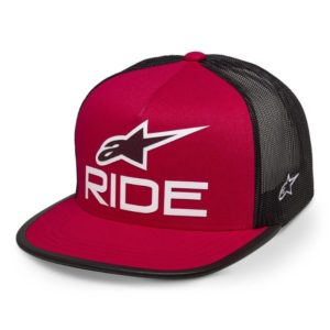 Gorra Alpinestars DUNKER TRUCKER RED BLACK