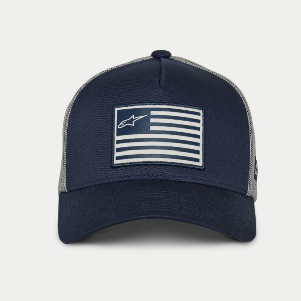 Gorra Alpinestars FLAG SNAPBACK NAVY GREY