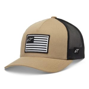 Gorra Alpinestars FLAG SNAPBACK SAND BLACK